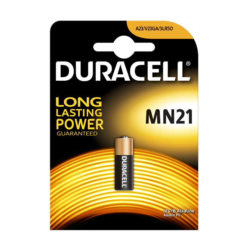 DURACELL MN21 ALKALİN OTO KUMANDA PİLİ A23 12V 1Lİ