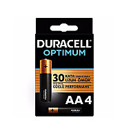 DURACELL OPTİMUM ALKALİN AA KALEM PİL 4LÜ BLİSTER MX1500 - DURACELL