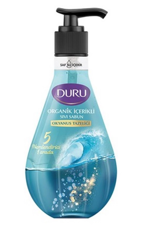 DURU ORGANİK İÇERİKLİ SIVI SABUN OKYANUS TAZELİĞİ 500ml