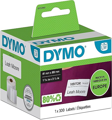 DYMO LW 11356 ÇOK AMAÇLI ETİKET 89x41mm (S0722560) - 1