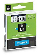 DYMO D1 40913 YEDEK ŞERİT 9mmx7m BEYAZ-SİYAH (S0720680) - DYMO