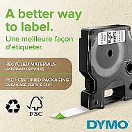 DYMO D1 40914 YEDEK ŞERİT 9mmx7m BEYAZ-MAVİ (S0720690) - 2