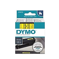 DYMO D1 40918 YEDEK ŞERİT 9mmx7m SARI-SİYAH (S0720730) - DYMO