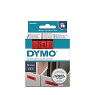 DYMO D1 YEDEK ŞERİT 12mmx7m KIRMIZI-SİYAH (S0720570) - DYMO