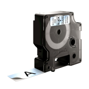 Dymo D1 45800 Yedek Şerit 19mmx7m Şeffaf Siyah (S0720820) - 2