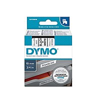 DYMO D1 45803 YEDEK ŞERİT 19mmx7m BEYAZ-SİYAH (S0720830) - DYMO