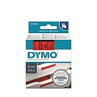 DYMO D1 45807 YEDEK ŞERİT 19mmx7m KIRMIZI-SİYAH (S0720870) - DYMO