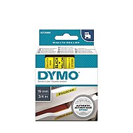 DYMO D1 45808 YEDEK ŞERİT 19mmx7m SARI-SİYAH (S0720880) - DYMO