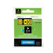 Dymo D1 45808 Yedek Şerit 19Mmx7M Sarı-Siyah - DYMO