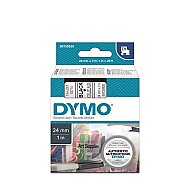 DYMO D1 53710 YEDEK ŞERİT 24mmx7m ŞEFFAF SİYAH (S0720920) - DYMO