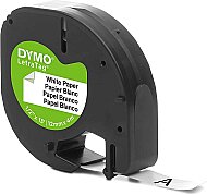 DYMO 59421 LETRATAG KAĞIT ŞERİT 12mmx4m BEYAZ (S0721510) - DYMO (1)