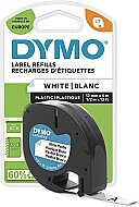 DYMO 59422 LETRATAG PLASTİK ŞERİT 12mmx4m BEYAZ (S0721660) - DYMO