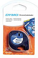 DYMO 59422 LETRATAG PLASTİK ŞERİT 12mmx4m BEYAZ (S0721660) - DYMO
