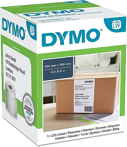 DYMO LW 904980 4XL GENİŞ SEVKİYAT ETİKETİ 104x159mm (S0904980) - 1