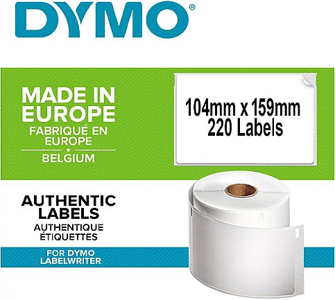 DYMO LW 904980 4XL GENİŞ SEVKİYAT ETİKETİ 104x159mm (S0904980) - 2