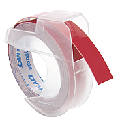 Dymo Kabartma Şerit 9mmx3m Kırmızı (520102) - 2