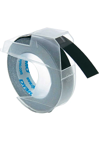 Dymo Kabartma Şerit 9mmx3m Siyah (520109) - 2