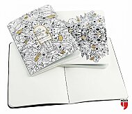 EDAM YAYINLARI ESRARENGİZ BAHÇE MİNİ DEFTER 3LÜ-JOHANNA BASFORD - 3