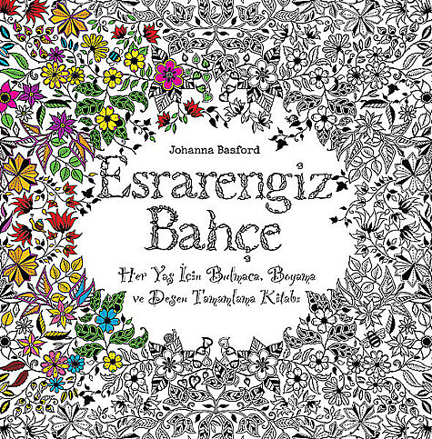 EDAM YAYINLARI ESRARENGİZ BAHÇE-HER YAŞ İÇİN BOYAMA - 1