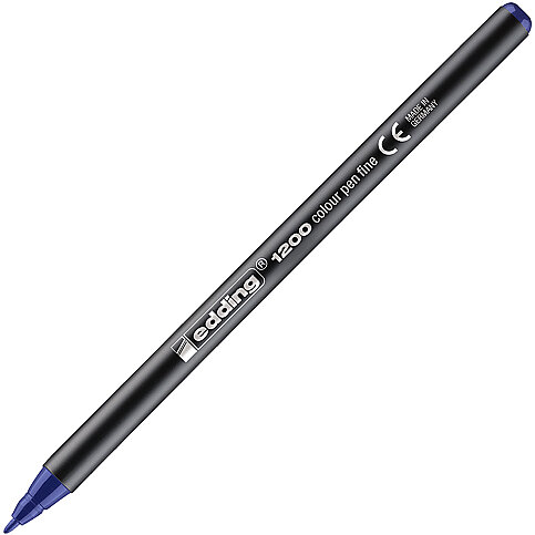 EDDİNG 1200 GRAFİK KALEMİ MAVİ - 1
