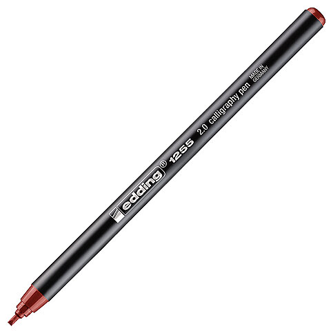 EDDİNG 1255 KALİGRAFİ KALEMİ 2mm BORDO - 1