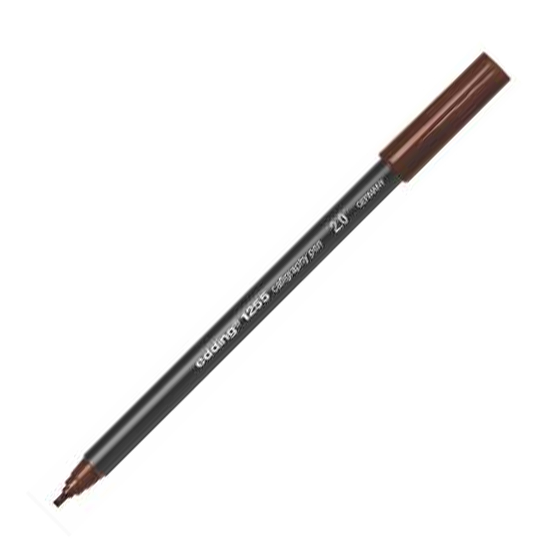 Edding 1255 Kaligrafi Kalemi 2Mm Koyu Kahve