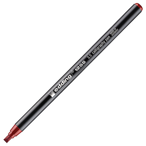 EDDİNG 1255 KALİGRAFİ KALEMİ 3.5mm BORDO - 1