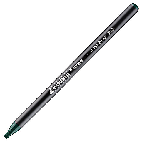EDDİNG 1255 KALİGRAFİ KALEMİ 3.5mm ÇAM YEŞİLİ - 1