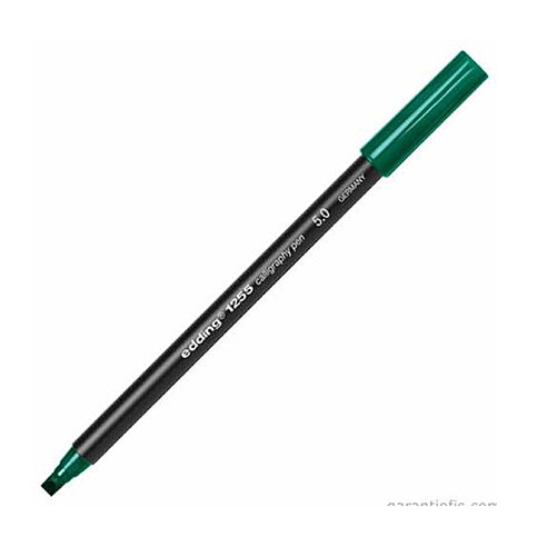 EDDİNG 1255 KALİGRAFİ KALEMİ 5mm ÇAM YEŞİLİ - 3