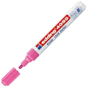 Edding 4090 Likit Tebeşir Ve Cam Kalemi Kesik Uç Fosforlu Pembe - EDDİNG