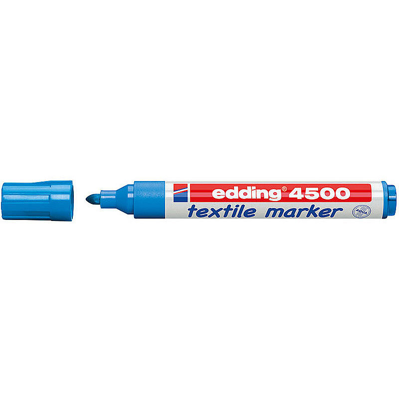 EDDİNG 4500-10 T-SHİRT BOYAMA KALEMİ AÇIK MAVİ