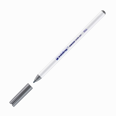 Edding 4600 T-Shirt Boyama Kalemi Gri - 4