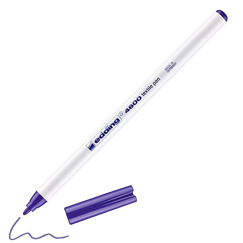 EDDİNG 4600-08 T-SHİRT BOYAMA KALEMİ MOR - 1