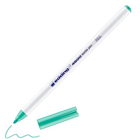 EDDİNG 4600 T-SHİRT BOYAMA KALEMİ UÇUK YEŞİL - 1