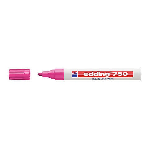 EDDİNG 750 HOBİ SANAT KALEMİ PEMBE (TAM ÖRTÜCÜ MARKÖR) - 1