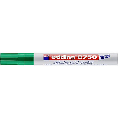 Edding 8750 Tam Örtücü Endüstri Kalemi Yeşil - 1