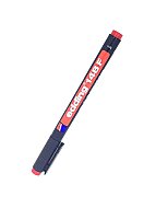 EDDİNG 148F ASETAT-CD KALEMİ 0.6mm SİLGİLİ KIRMIZI - EDDİNG