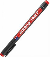 EDDİNG 148F ASETAT-CD KALEMİ 0.6mm SİLGİLİ KIRMIZI - EDDİNG