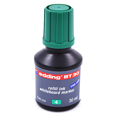 EDDİNG BT 30 TAHTA KALEM MÜREKKEBİ YEŞİL 30ml - 2