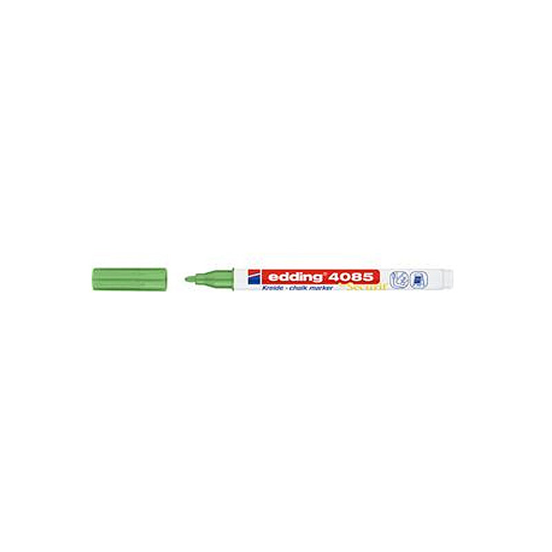 EDDİNG E-4085 LİKİT TEBEŞİR VE CAM KALEMİ METALİK YEŞİL