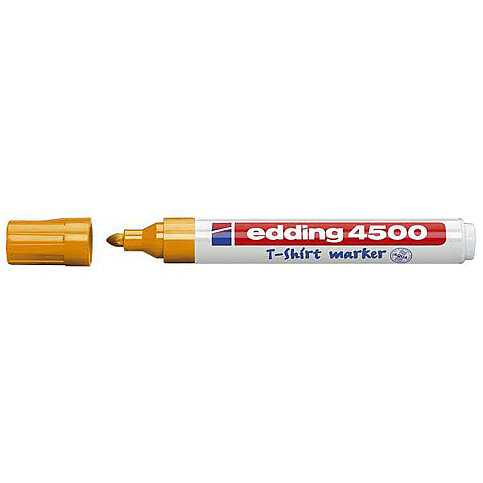EDDİNG 4500-16 T-SHİRT BOYAMA KALEMİ AÇIK TURUNCU - 1