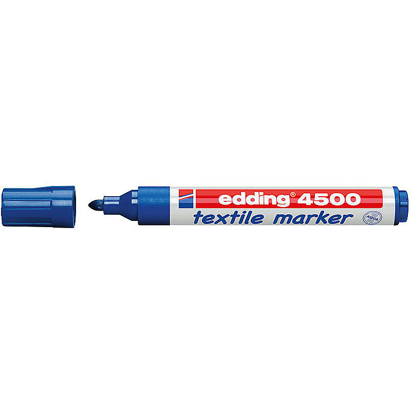 EDDİNG 4500-03 T-SHİRT BOYAMA KALEMİ MAVİ