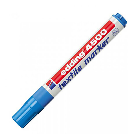 EDDİNG 4500-03 T-SHİRT BOYAMA KALEMİ MAVİ - 4