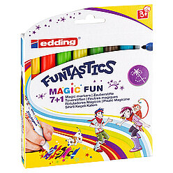 Edding Ed13K899 Funtastics Sihirli Keçeli Kalem 7+1 Renk - 1