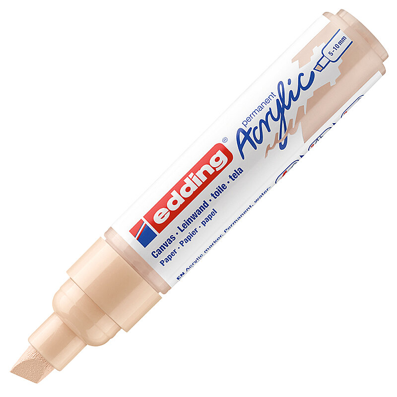 EDDİNG ED5000255 AKRİLİK MARKÖR KALIN UÇLU 5.0-10.0mm BEJ