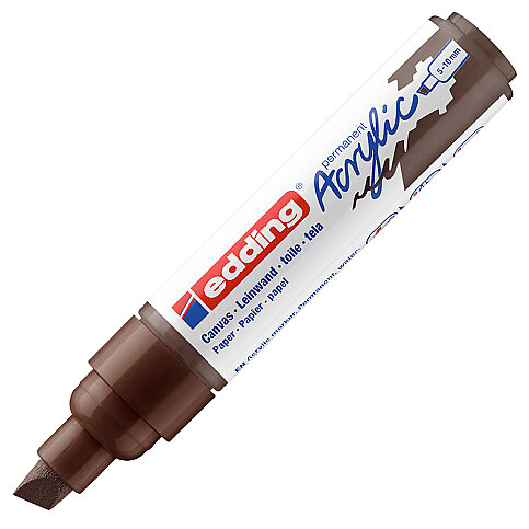 EDDİNG ED5000907 AKRİLİK MARKÖR KALIN UÇLU 5.0-10.0mm ÇİKOLATA KAHVESİ - 2