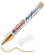 Edding Ed5100924 Akrilik Markör Orta Uçlu 2.0-3.0Mm Altın - EDDİNG