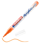Edding Ed5300066 Akrilik Markör İnce Uçlu 1.0-2.0Mm Fosforlu Turuncu - EDDİNG
