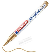Edding Ed5300919 Akrilik Markör İnce Uçlu 1.0-2.0Mm Fındık Kahvesi - EDDİNG