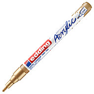 EDDİNG ED5300924 AKRİLİK MARKÖR İNCE UÇLU 1.0-2.0mm ALTIN - EDDİNG